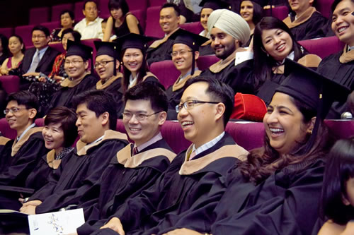 Pioneer MBA Class Graduates